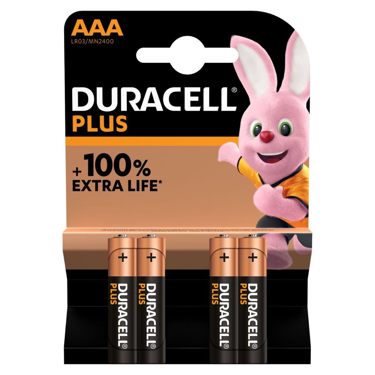 Duracell Plus Alkaline Batteries AAA