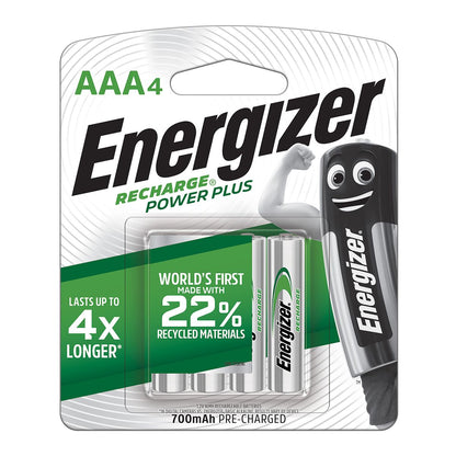 Energizer Recharge Power Plus Batteries AAA