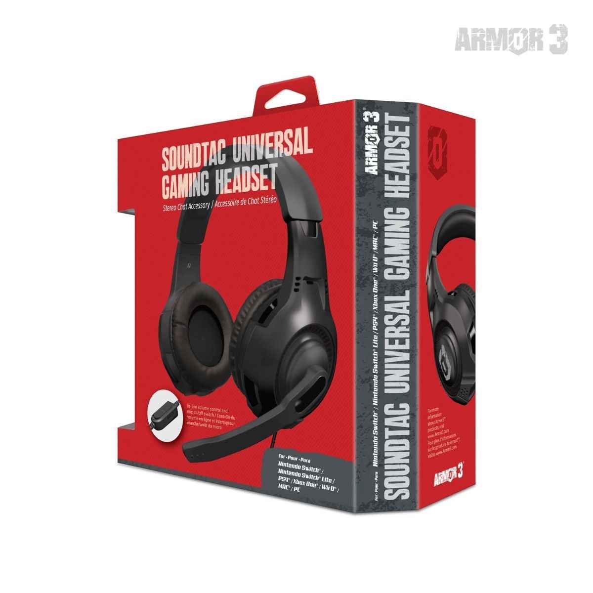 Armor3 SoundTac Universal Gaming Headset