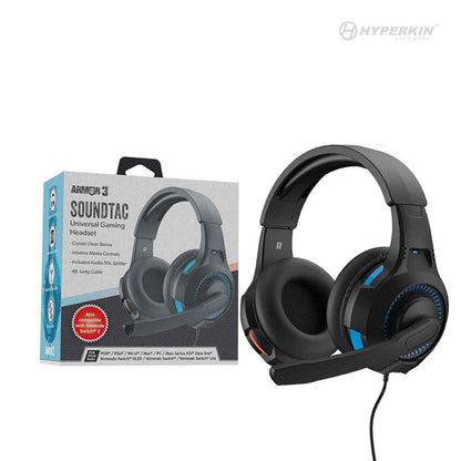 Armor3 SoundTac Universal Gaming Headset Blue/Orange