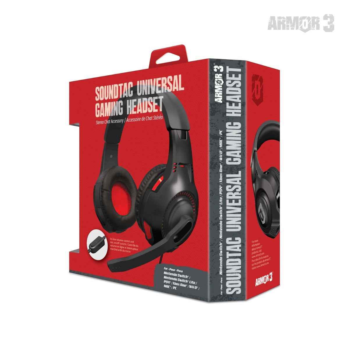 Armor3 SoundTac Universal Gaming Headset
