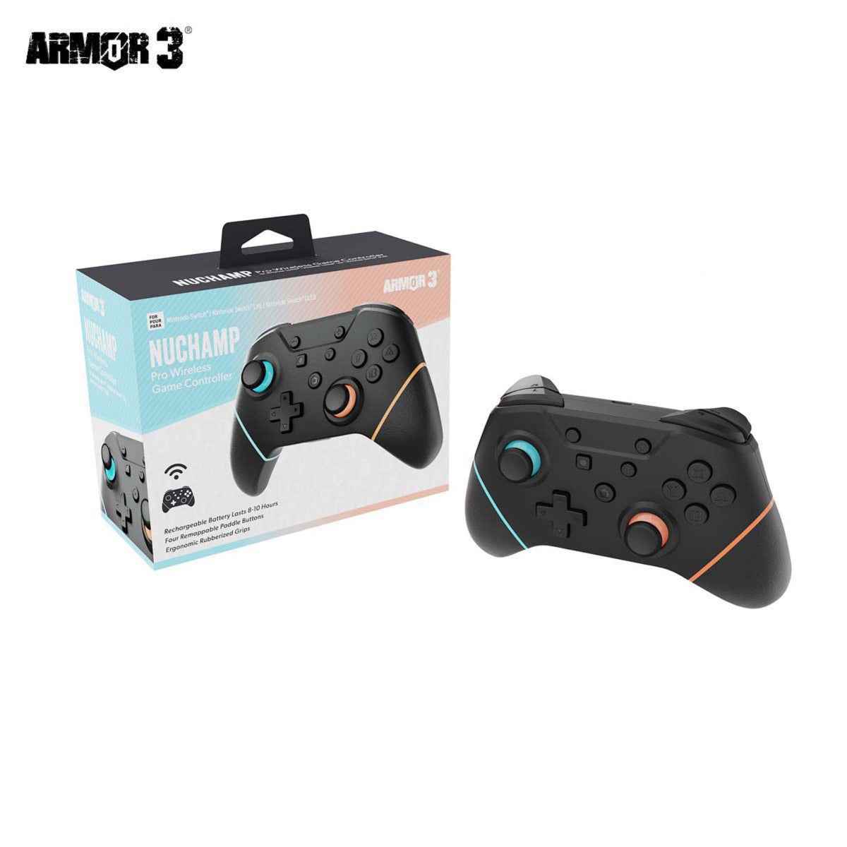 Armor3 NuChamp Wireless Switch Controller Blue/Orange