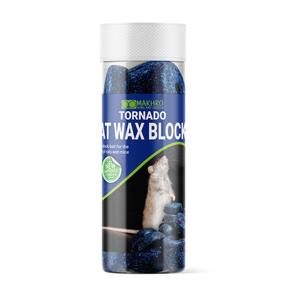 Makhro Tornado Rat Wax Blocks | wax block bait for effective rodent control in South African gardens