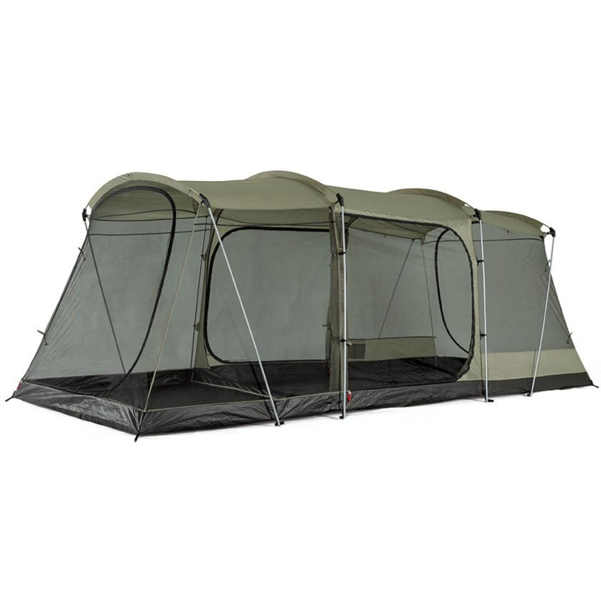 OZtrail Bungalow 9-Person Tent | interior room layout with high ceilings | sleeping 9 in comfort
