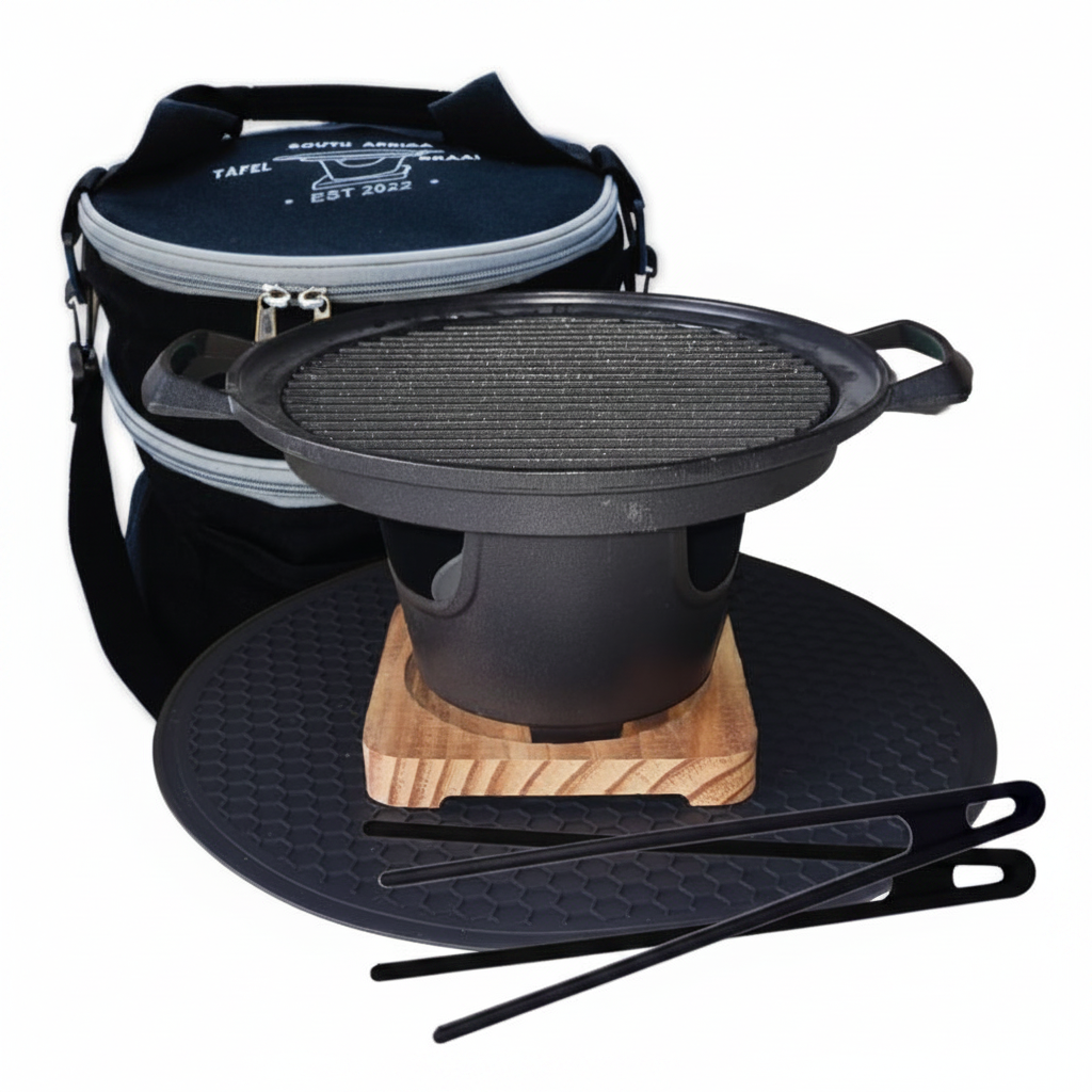 Tafelbraai Bundle - Both Tongs Black