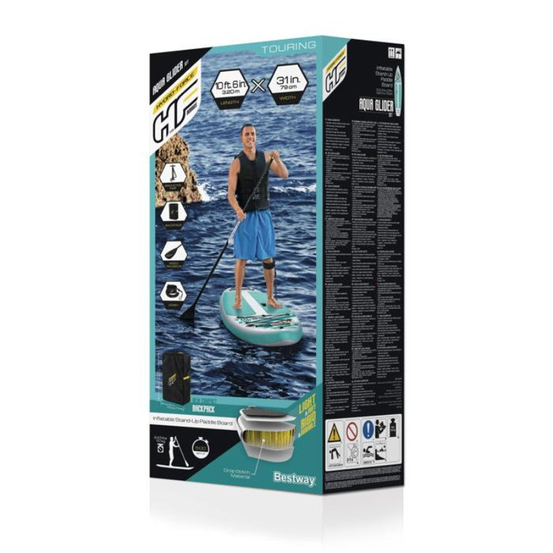 Bestway Hydro-Force Aqua Glider Inflatable Stand-Up Paddleboard Set