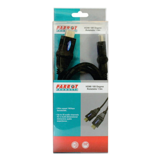 Parrot HDMI Cable with 180 Degree Rotatable Connectors