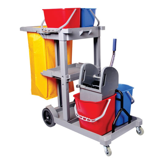 Parrot Janitorial Multipurpose Service Trolley
