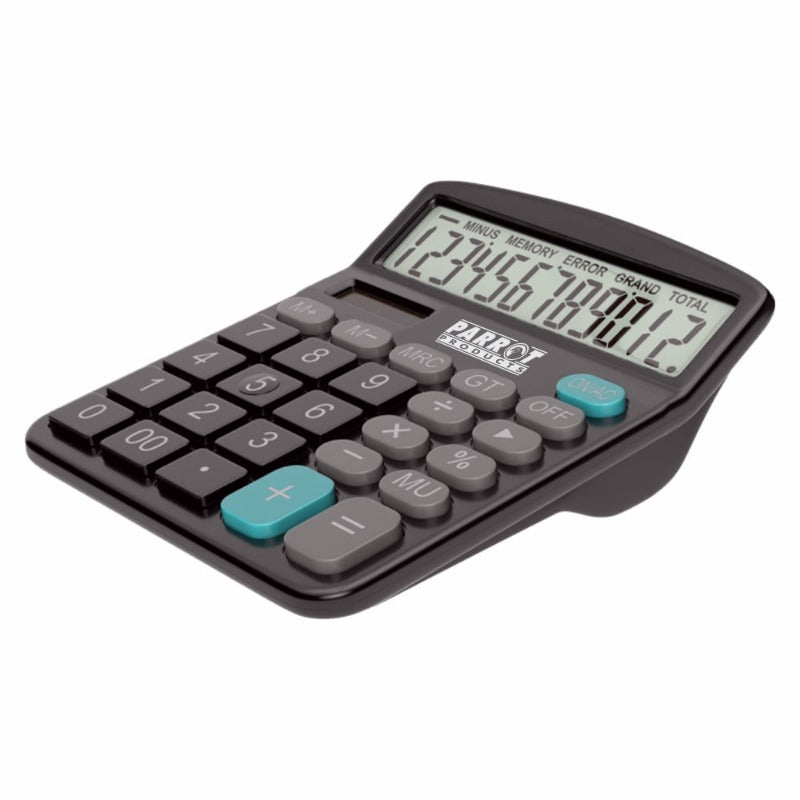 Parrot 12 Digit Desktop Calculator