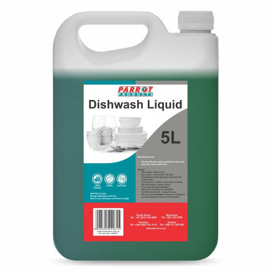 Parrot Janitorial 5L Dishwashing Liquid