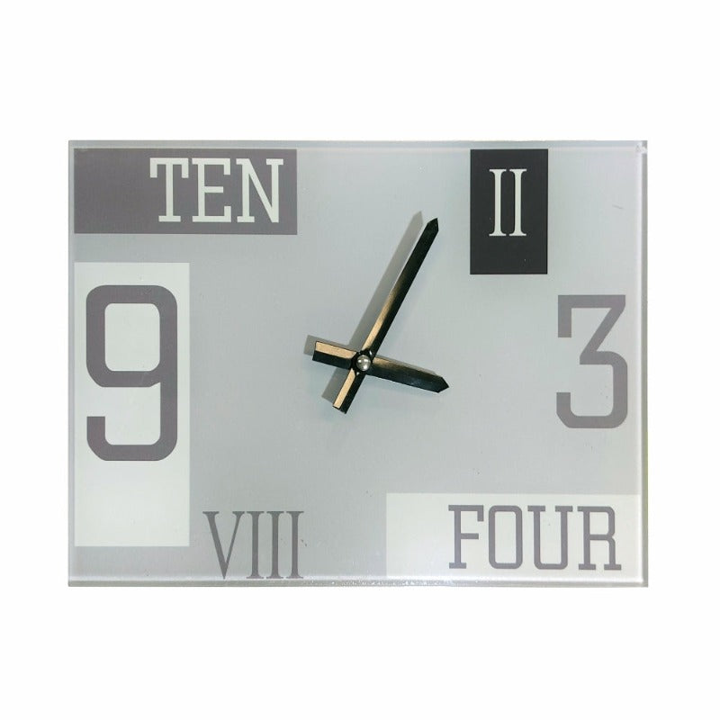 Parrot Glass Wall Clock