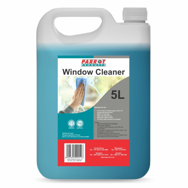 Parrot Janitorial 5L Window Cleaner