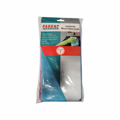 Parrot 5-Piece Microfibre Cloth