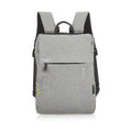 A gray Armaggeddon Recce 15 inch lifestyle backpack with a front pocket and adjustable straps.