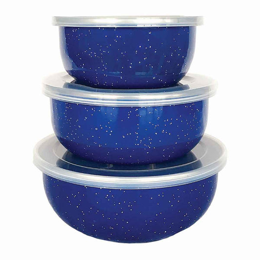 AfriTrail Enamel Storage Bowl Set