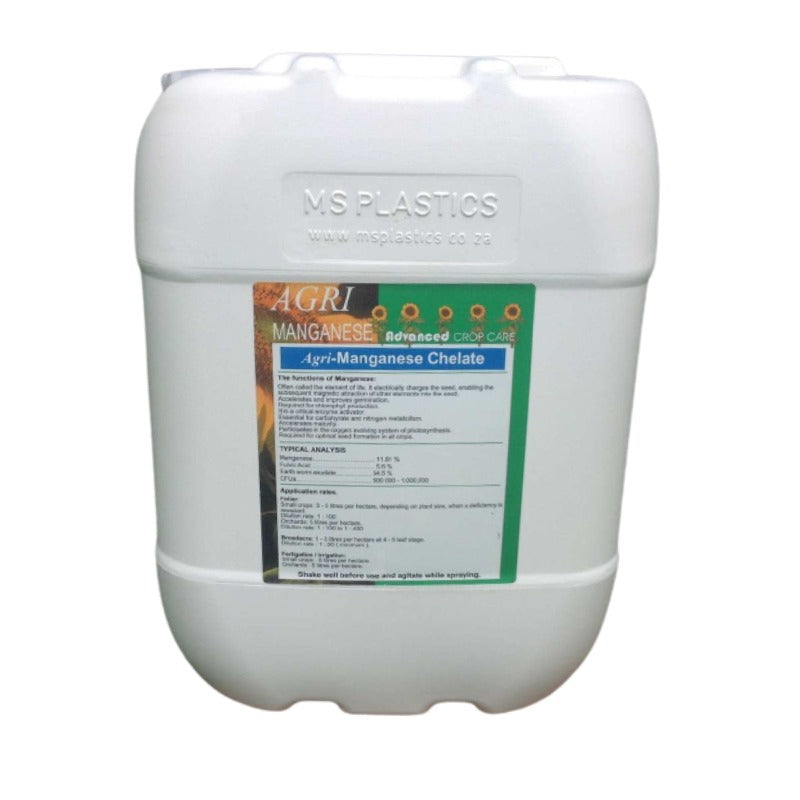 Agri-Manganese Chelate 20L Liquid Organic Fertiliser