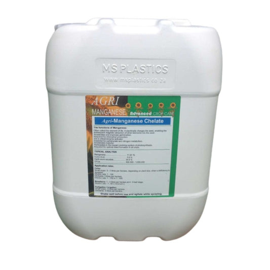 Agri-Manganese Chelate Liquid Organic Fertiliser - 20 Litre