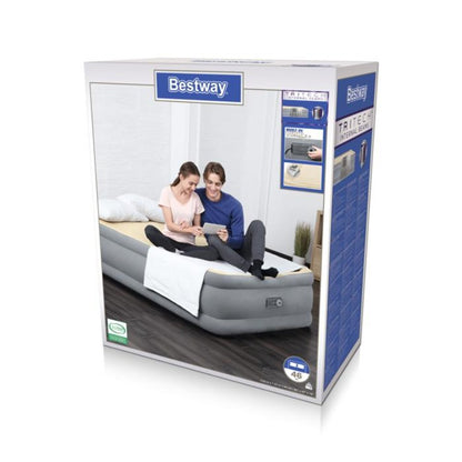 Bestway Tritech Foamtop Airbed with Built-In AC Pump