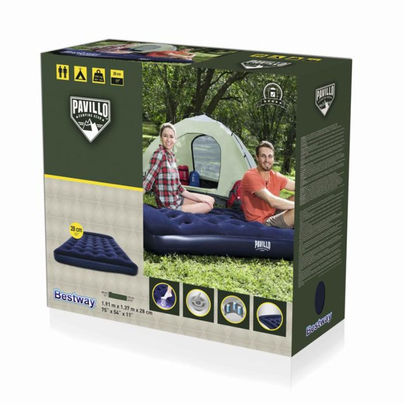 Bestway Pavillo Airbed with Built-In Foot Pump