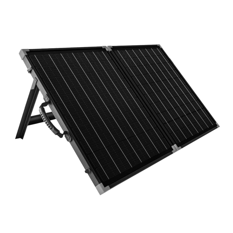 Gizzu 100W Universal Glass Solar Panel