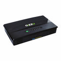A black Gizzu 60W 69Wh 21600mAh Mini POE DC UPS with indicator lights visible on the front panel.