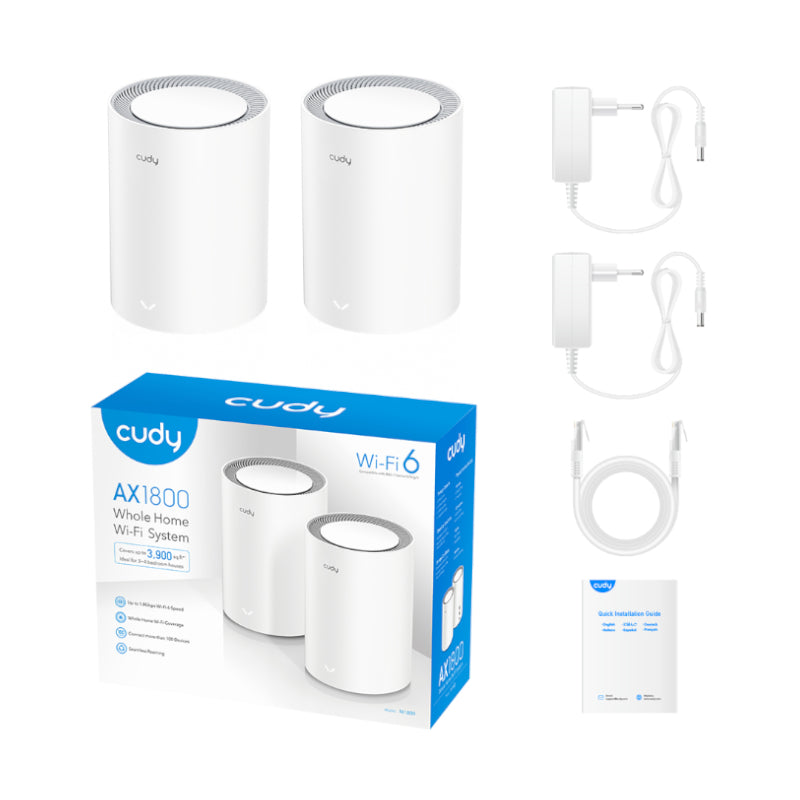 Cudy AX1800 Whole Home Mesh System