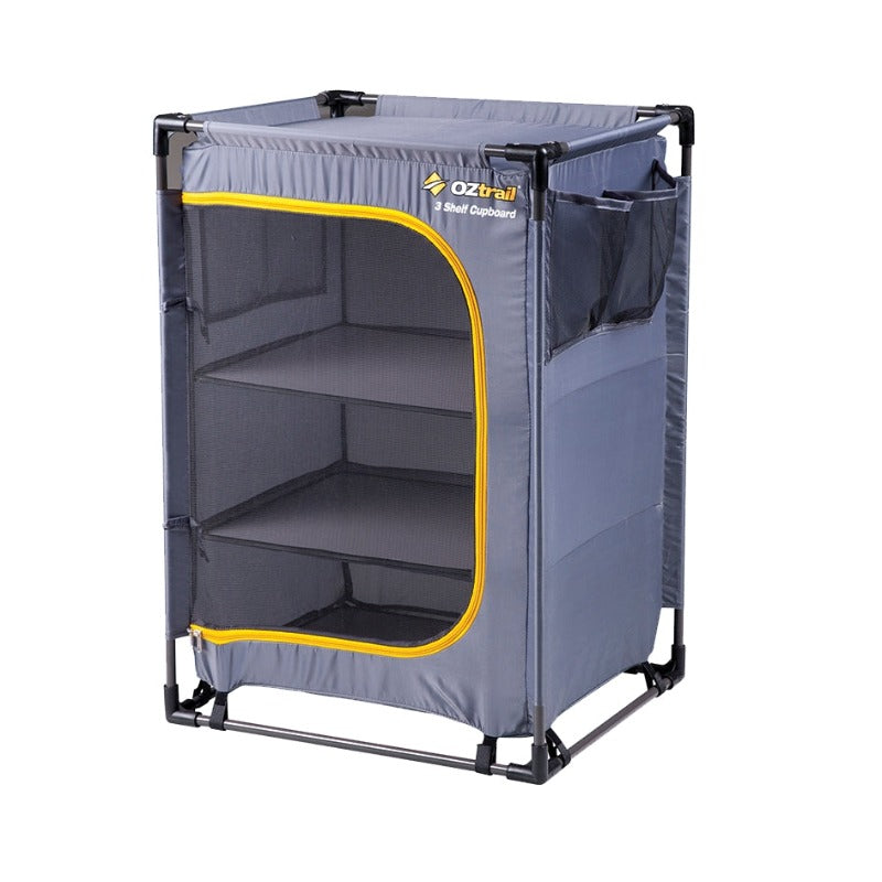 OZtrail 3-Shelf Camp Cupboard