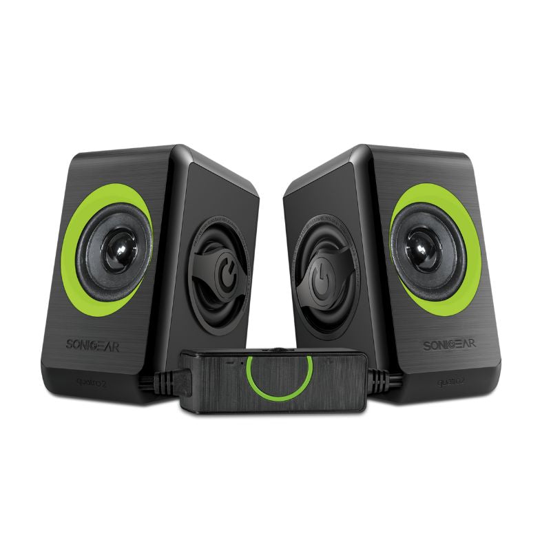 SonicGear Quatro 2 2.0 Speaker System System