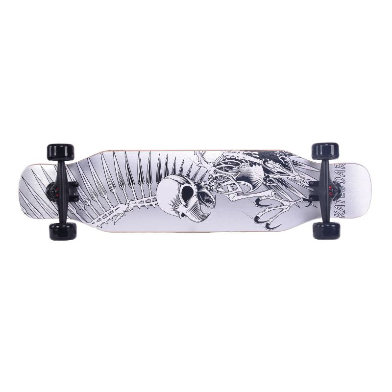 Seagull 38" Maple Skateboard - Bird Skull